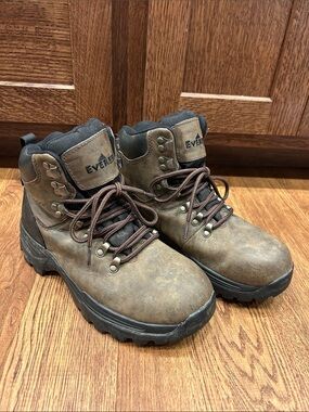 Everest Men’s Waterproof Hiking Boots Work Boots Size 8